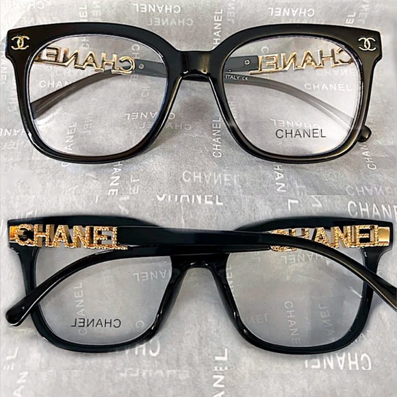 Authentic Chanel Clear Blue Light Glasses - Picture 4 of 12